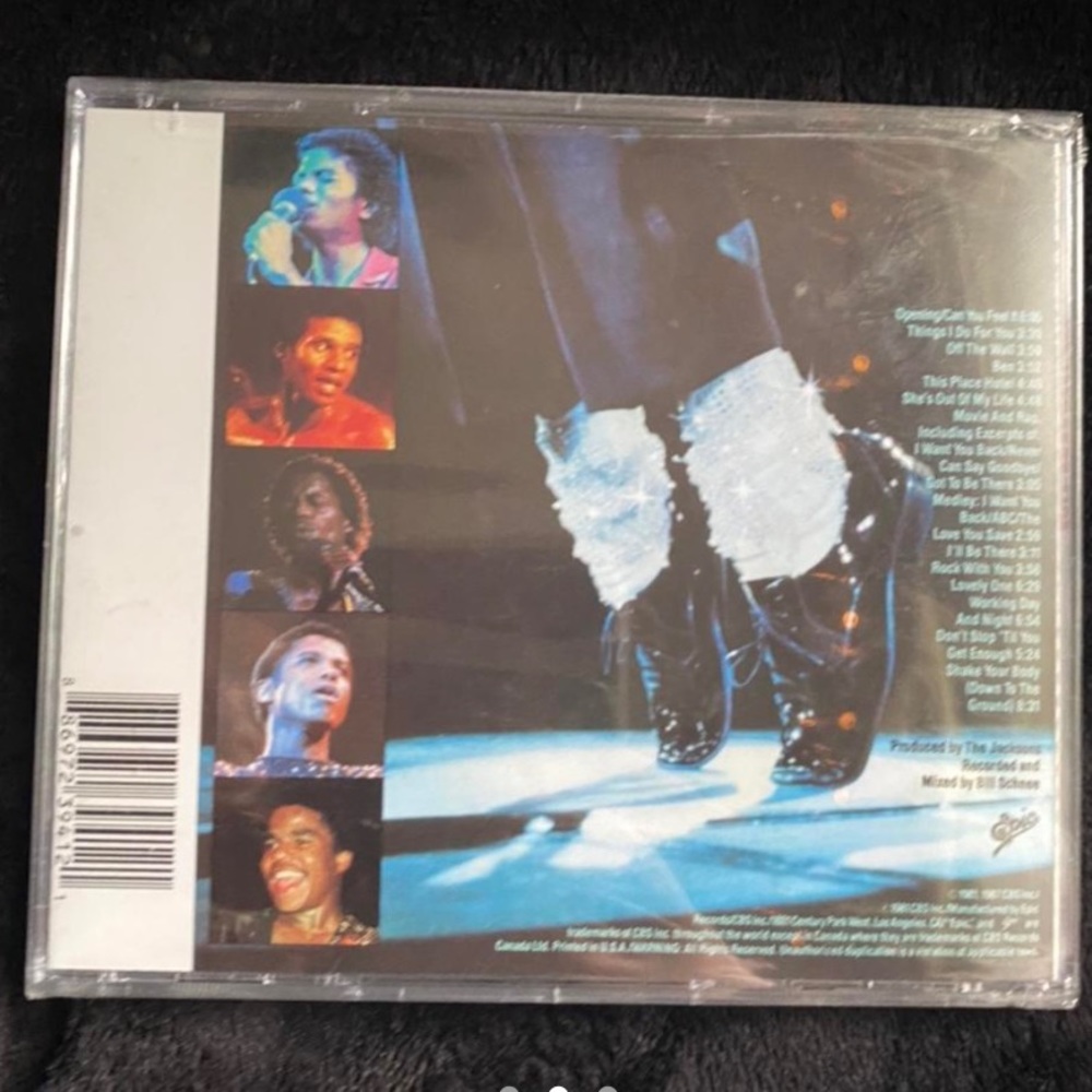 The Jacksons LIVE CD - Picture 2 of 3